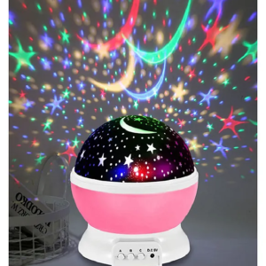 Star Master Rotating 360 Degree Moon Night Light Lamp Projector