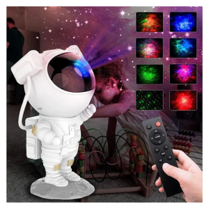 Plastic Usb Operated Astronaut Nebula Galaxy Projector