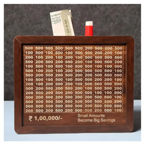 Money Bank with Amount 100000 Piggy Bank