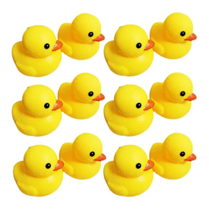 Plastic Squeezy Chu Chu Ducks